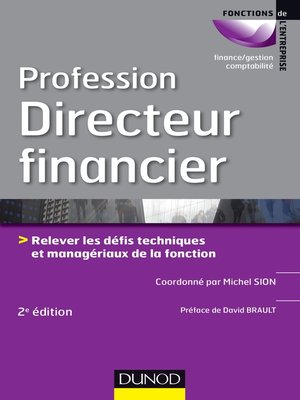 cover image of Profession Directeur financier--2e éd.
